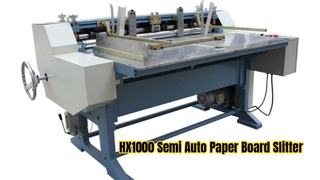 Máy xén giấy bán tự động HX1000