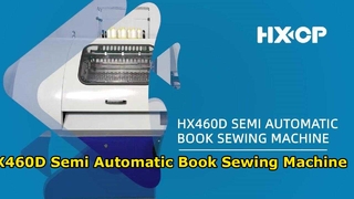 Máy may sách bán tự động HX460D