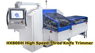 HX80DH Máy cắt dao 3 dao tốc độ cao