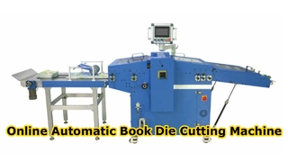Máy cắt bế sách tự động trực tuyến