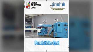 Máy đục lỗ truy cập tự động với tính thẩm mỹ của việc đóng sách