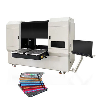 HXEP400 4-8 Color Digital Edge Machine 2 trạm, in không ngừng, không bị tắc nghẽn để sản xuất sách / máy tính xách tay