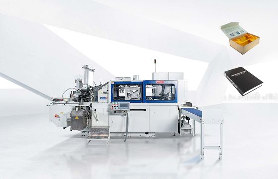Máy làm bìa cứng HX60 PLUS lý tưởng cho các nhà sản xuất yêu cầu giải pháp sản xuất bìa cứng và bìa mềm tốc độ cao, linh hoạt
