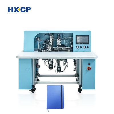 HX18B Semi Auto Notebook Elastic Band Fixing Machine Softcover Hardcover Binding Pospress Sản xuất cuốn sách hướng dẫn Kinh ThánhGiá nhà máy