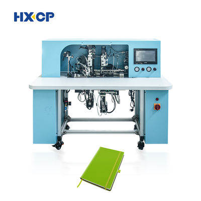 HX18B Semi Auto Notebook Elastic String Applying Band Fixing in Book Cover Máy bìa mềm sổ tay bìa mềm