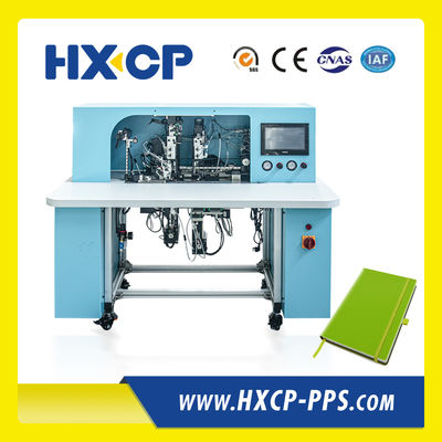 HX18B Semi Auto Notebook Elastic String Applying Band Fixing Machine Notebook Elastic Band Fixing Factory được sản xuất bán nóng