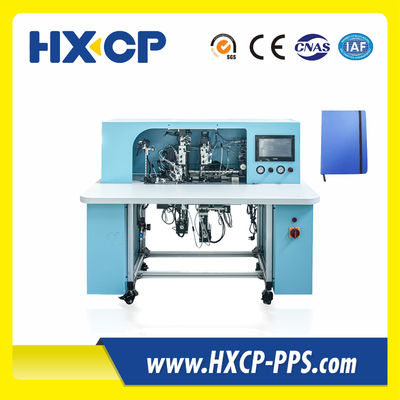 HX18B Semi Auto Notebook Elastic Band Fixing Machine Softcover Sản xuất sách hướng dẫn Kinh Thánh
