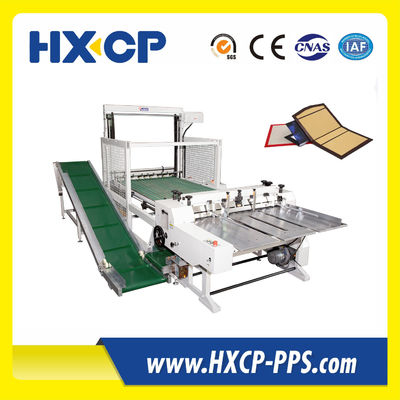 HX1200 Tự động Paper Board Slitter Finishing Notebook Making Machine Máy cắt vỏ thủy lực