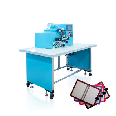 HX20EPL Elastic Pen Loop Attachment Notebook Penloop Mounting Machine Tích hợp bán tự động hiệu quả cho sản xuất notebook