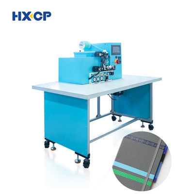 Máy chèn băng đàn hồi cho sổ tay bìa cứng với tính năng gắn Penloop