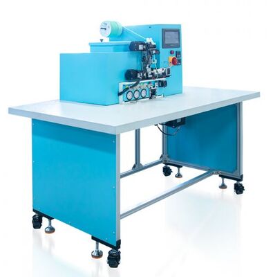 Máy dán vòng bút bán tự động HX20EPL dùng keo nóng chảy với công suất 1000-1200 chiếc/giờ