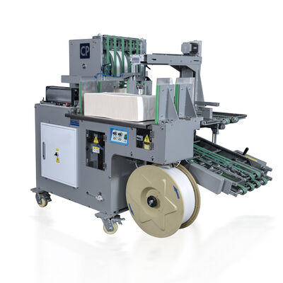 Máy xếp chồng dọc HX500, máy đóng gói, bộ ép tích hợp, áp lực 3000N, chữ ký công nghiệp