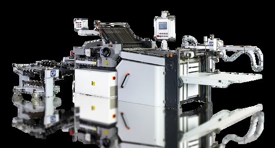 CP66 / 4KL máy gấp kết hợp gốm phẳng Chốt chống rách dao gấp điện