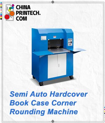 HX500CR Semi Auto Hardcover Book Case Corner Rounding Machine cho sách hoàn hảo, Softcover Rounding, Book Corner Trimming, Cover Brochure,