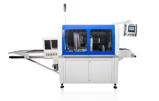 HX681 Stacker Hardcover Book Interleaving Pile Stacking Machine đảm bảo xếp chồng ổn định và lên đến 50 cuốn sách mỗi phút