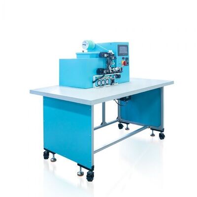 HX20EPL Semi Auto Elastic Pen Loop Applying Machine for Notebook Agenda and Diary Case Production with Hot Melt Glue Application Máy áp dụng vòng cuộn bút linh hoạt cho sổ tay và hộp nhật ký với ứng dụng keo nóng chảy