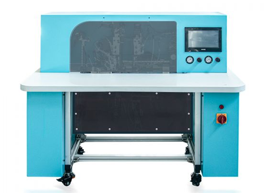 HX18B Máy gắn băng đàn hồi bán tự động cho vỏ sổ ghi chép và nhật ký