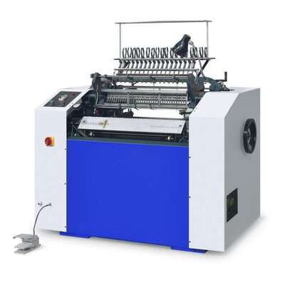 Máy may khổ rộng HXSS720 18 nhóm kim mịn đầu ra được căn chỉnh cho sách chất lượng cao