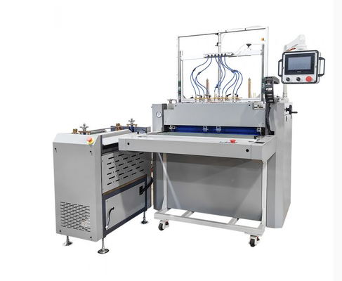 HXSCM Semi Auto Hardcover Case Making Machine cho phép một nhà khai thác sản xuất vỏ vỏ cứng, binder, album ảnh và bìa thực đơn