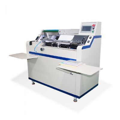 Máy liên kết cuộn dây xoắn ốc nhựa,In-line coil inserts, close ends, stack delivery,Off-line or in-line operation,Coil insertionInserts formed coil into punched books