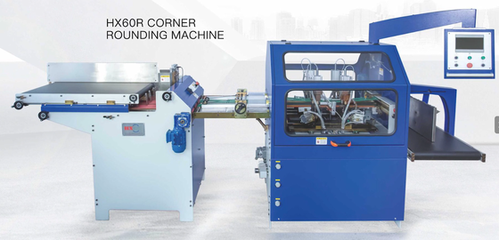 Máy làm tròn góc bìa cứng tự động HX60R Xếp chồng tự động chính xác cao