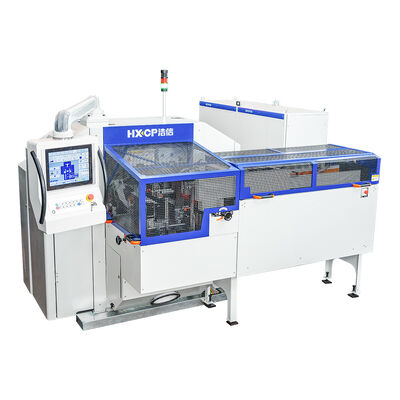 HX120DH Book Block Three Knife Trimmer độc lập hoặc hàng 4200 dao mỗi giờ hai trạm xếp chồng trước