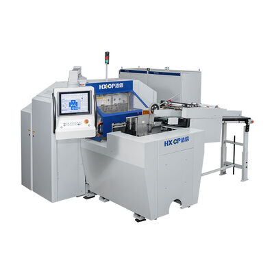 HX150DH Máy cắt ba dao tự động 4200 mỗi giờ một mình hoặc trong dòng nhà ga nạp thức ăn