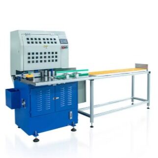 Máy xén góc tròn hai đầu cung cấp bìa sách bìa cứng và sản xuất hợp lý cho các công ty in ấn