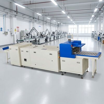 HX480P Tự động lưng xe ngựa thắt chặt Trimmer Cover Feeding Flat Press 4000 BPH