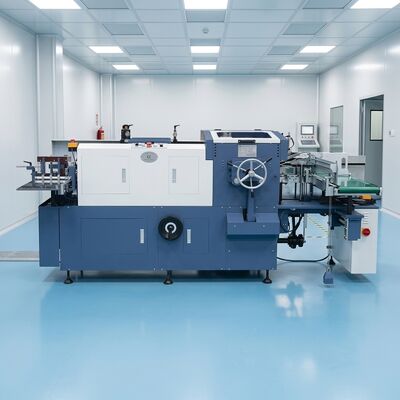 Máy HX320 dùng để cắt bìa sách, gấp bìa và gấp tự động
