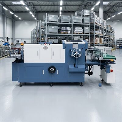Máy vỗ HX320 thực hiện quy trình cắt và tạo nếp gấp phía trước