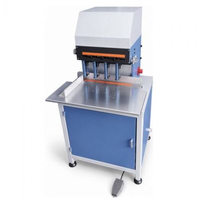HXPD280 Máy khoan giấy bốn đầu được trang bị các thanh trượt tuyến tính và cột hướng dẫn cho hiệu suất khoan ổn định