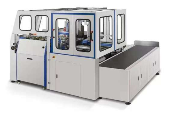 HX36 Multifunctional Automatic Case Maker 1-7 Boards Round Corner Irregular Shape Luxury Packaging