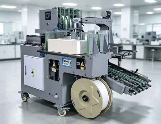 Máy xếp chồng ép đứng giao hàng bằng khí 3000N cho tập sách