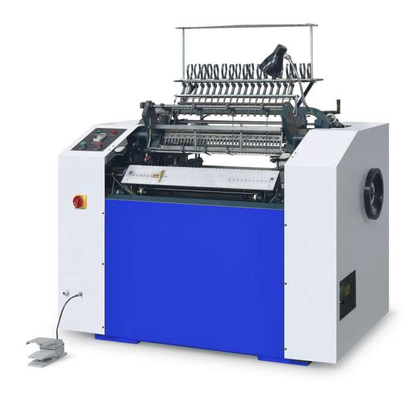 HXSS720 Hình dạng rộng Máy may sách bán tự động Bộ điều khiển biến tần tần số Tiếng ồn thấp
