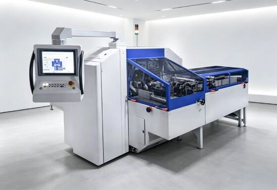 HX80DH Máy cắt ba dao tự động cho dây chuyền chuẩn bị khối sách